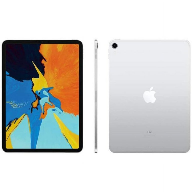 Apple iPad Pro 11 1st Generation (2018) WiFi + Cellular, Silver 512GB  (Scratch and Dent)