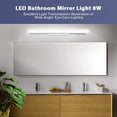 thumbnail image 3 of Luz Blanca Mueble Espejo Simple Luz 8W 400mm Vhermosa, 3 of 7