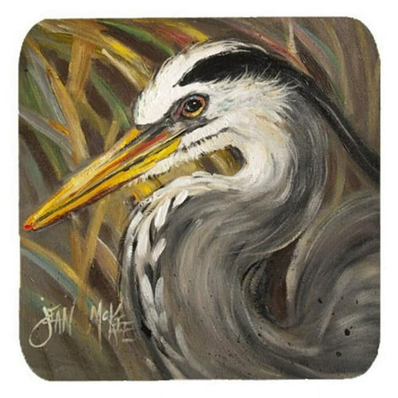Blue Heron Foam Coasters, Set Of 4