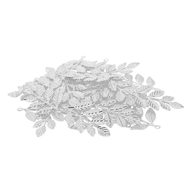 Suministros para Manualidades Sunnimix 30 Piezas Colgantes de Hojas de Árbol Accesorios para Joyas