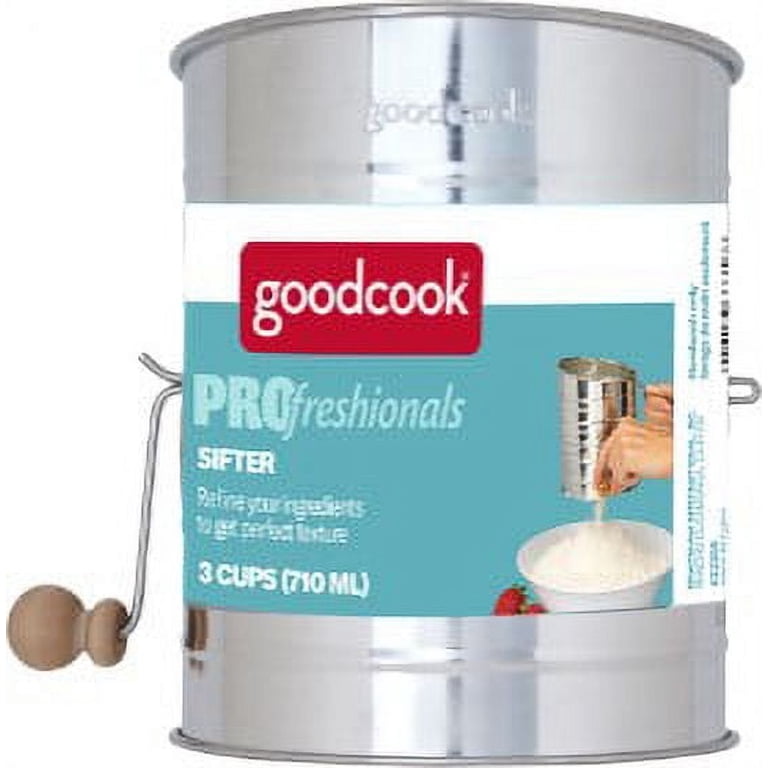 GoodCook PROfreshionals 3-Cup Metal Flour Sifter photo 1