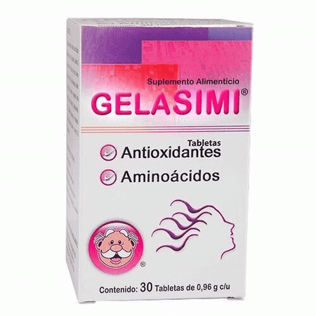 Gela simi Antioxidante y Aminoácidos 30 Capsulas