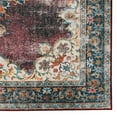 thumbnail image 3 of Riverbay Furniture Traditional Washable Polyester 2'x8' Rug in Ivory, 3 of 17