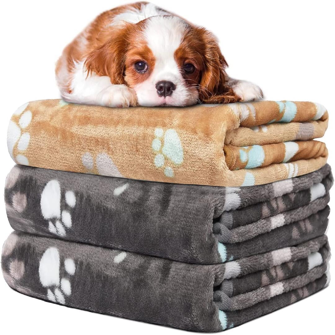 Blankets for Dogs Small,3 Pack Dog Blankets for Small Dogs Cat Blankets