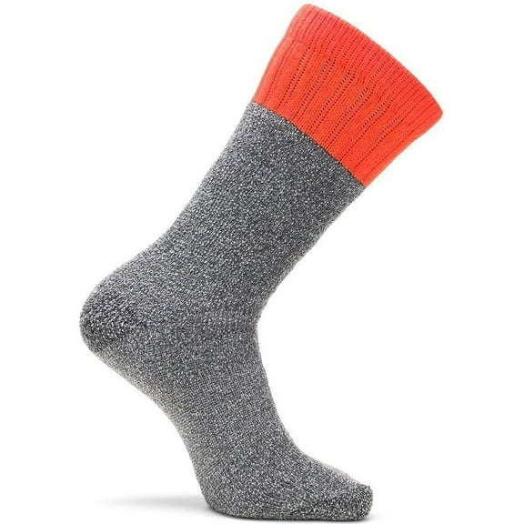 WOLVERINE Marl Wool Mid Calf, Pack of 2, W91204270-820-Color: Hunter Orange, Size: Large