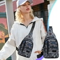 thumbnail image 2 of Camouflage Style Camouflage Sling Bag with 4 Compartments, 11.8" Tactical Crossbody Chest Pack for Outdoor Activities, Lightweight Multi-Way Shoulder Bag, 2 of 6