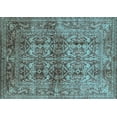 thumbnail image 1 of Ahgly Company Indoor Rectangle Oriental Light Blue Traditional Area Rugs, 7' x 10', 1 of 4