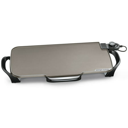 Presto 22-inch Electric Griddle with removable handles