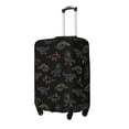 thumbnail image 2 of Bingfone Neon Dinosaur Luggage Cover Washable Suitcase Cover Protector Anti-scratch Suitcase cover Fits 18-32 Inch Luggage, 2 of 8