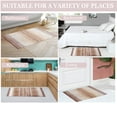 thumbnail image 4 of Home Weavers 100% Cotton Gradation Collection Bathroom Decore | Washable Rug | Bathroom Mat | Kitchen Carpet | Bathroom Rug Set | Bath Mat Set | Bath Floor Mat Non Slip, 24"x40", Beige, 4 of 6