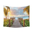 thumbnail image 2 of MYPOP Wall Art Beautiful Beach Hanging Wall Tapestry 51x60 inches, 2 of 3
