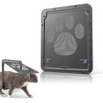 thumbnail image 1 of Dog Door Cat Doors Easy To Install Lockable Pet Door (29cm X 24cm), 1 of 5