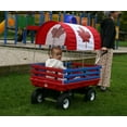 thumbnail image 2 of Ce Millside chariot robuste pour enfants est couvert d'un auvent drapeau du Canada., 2 of 6