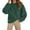 Dark Green, variant on Sweater for Women Oversize Loose Casual Knitted Long Sleeve Crew Neck 2025 Fall Outfits