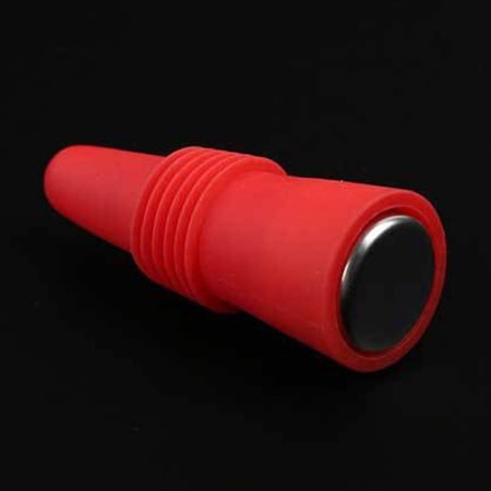 FUTUREORYY Red Wine Bottle Stoppers Set of 5 Secure Seal Food-Safe Reusable Wine Accessories