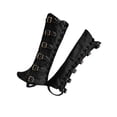 thumbnail image 1 of Foot Cover Gothic Medieval for Christmas Knights Cosplay props Costume Accessory Ladies Black, 1 of 8