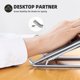 thumbnail image 2 of Foldable Adjustable Laptop Stand Holder For MacBook Pro Aluminum Laptop Riser Foldable, 2 of 5