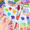 thumbnail image 2 of Wweixi Colorful Classroom Decor Set Bulletin Board Newspaper Inspirational Paper Cuttings Welcome Back 88pcs, 2 of 6