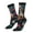2 Black-1, variant on Colorful Rose Bird Print Adult Socks for Men & Women,Calf Socks, Ankle Socks,Boots Socks,Breathable Casual Sock,Unisex Crew Socks