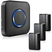 Bitiwend Door Alarm Sensor Bitiwend Wireless Door Chime Alert for Kids Safety Home (1 Receiver+3 Sensors)
