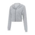thumbnail image 2 of Vedolay Womens Coat Womens Slim-Fit Casual Tailored Fashion Double Flap Pockets Casuals Jacket,Gray XL, 2 of 5