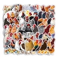 thumbnail image 1 of 50 pegatinas Rooster, coloridas calcomanías con forma de gallo para portátil, 1 of 2