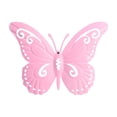 thumbnail image 2 of AURIGATE Butterfly Wall Decor, 3D Iron Hanging Butterfly Art Sculpture for Home Living Room Patio Garden Decor, 2 of 6