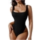 thumbnail image 2 of Trajes de baño de una pieza para mujer, conjuntos de bikini sin espalda con tirantes ajustables a la moda de color sólido para mujer, traje de baño para mujer, 2 of 6