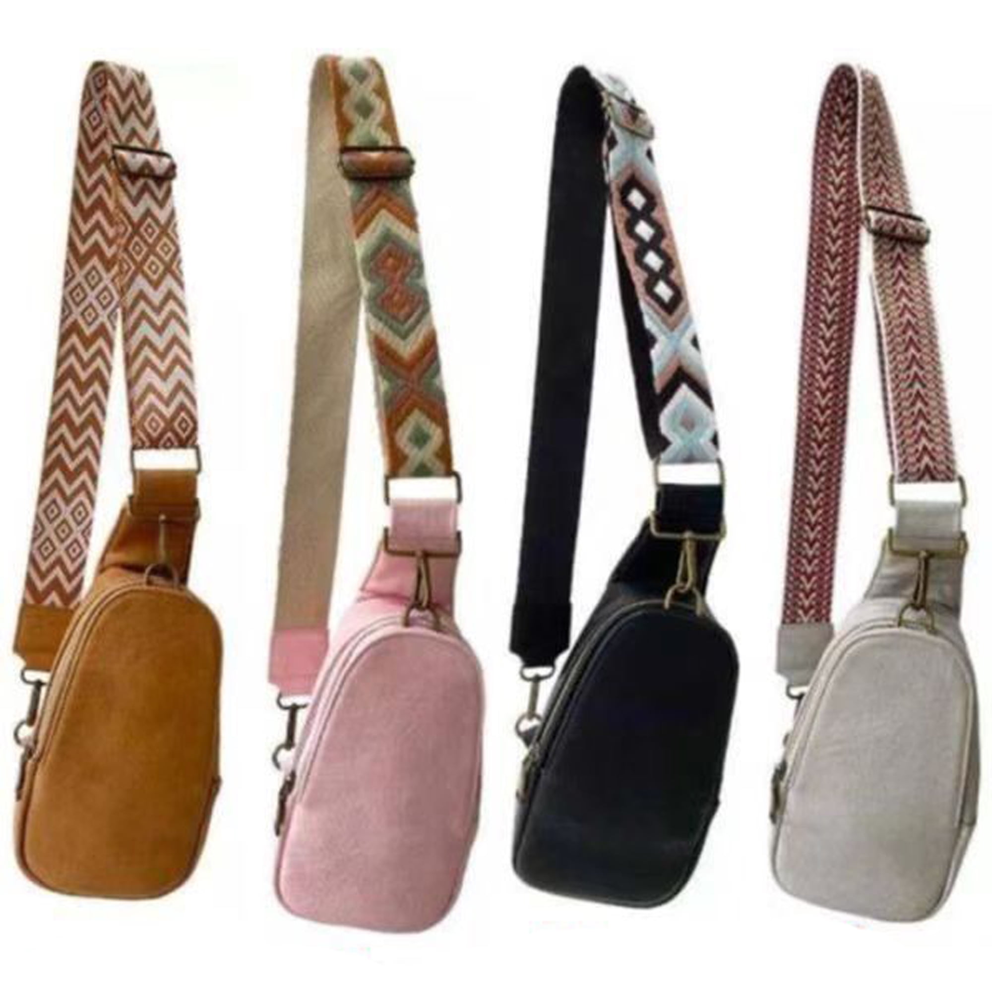 Emperia Small Sling Bag Fanny Packs Crossbody Bags Travel Backpack Chest  Bag Gifts for Women Men Light Taupe