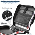 thumbnail image 4 of FORMRS Zipper Binder with Shoulder Strap 2-inch Ring 500 Sheet Capacity File Bag, Star Spangled Helmets, 4 of 5