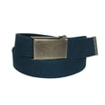 thumbnail image 3 of CTM  Belt with Flip Top Brass Buckle (Pack of 3) (Men Big & Tall), 3 of 4