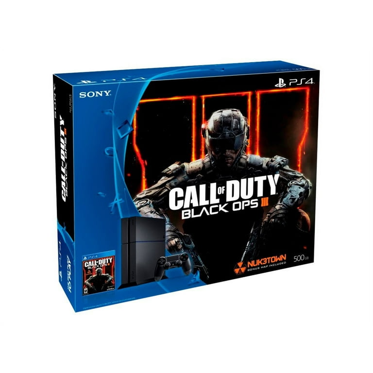 PlayStation 4 500GB Console Bundle with Call of Duty Black Ops III (PS4) -  Walmart.com