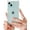 Mint, variant on Compatible with iPhone 13 Case, with Clear Cute 3D Cartoon Cat Ears Design Case for Girls Woman Soft Slim TPU Drop Bumper Case for iPhone 13-(White)