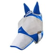thumbnail image 6 of Maskology Horse Fly Mask Long Nose with Ears UV Protection for Horse Signature Blue (XL; Extra Full), 6 of 6