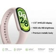 thumbnail image 2 of Xiaomi Smart Band 10 (Rose Pink) 1.72" Amoled Display | Up to 21-day long-lasting battery life |150+ sports modes | BT 5.4 |Water-resistant to 50, 2 of 8