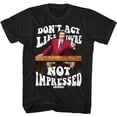 thumbnail image 1 of Anchorman T-Shirt Adulte Noir Non Impressionné 4TG, 1 of 2
