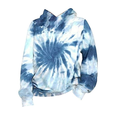 

Spring And Autumn New Children s Tie Dye 3D Printed Hoodie Pullover Sweatshirt Long Sleeve Pocket Long Sleeve Hoodie First Halloween Baby Boy Girl Outfit Infant Hoodie Baby Sweaters 12-18 Months