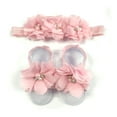 thumbnail image 2 of Wrapables® Shabby Chic Flower Headband + Barefoot Sandals (Set of 4), Pastel, 2 of 5