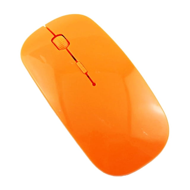 Ratón Inalámbrico Silencioso 1600 DPI Ergonómico Mause Silencio Oficina Brillante