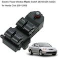 thumbnail image 2 of Interruptor maestro de elevalunas eléctrico 35750-S5A-A02ZA para Honda Civic 2001-2005 UNOIU, 2 of 5