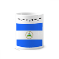 thumbnail image 1 of Taza de cepillo de dientes Unbranded Nicaragua bandera nacional 350 ml, 1 of 3