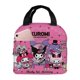 thumbnail image 3 of Sanrio-fiambrera portátil con dibujos animados Kuromi, bolsa aislante de papel de aluminio engrosado, ideal para regalo, novedad, 3 of 4
