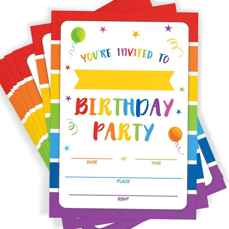 Birthday invitations ideas online
