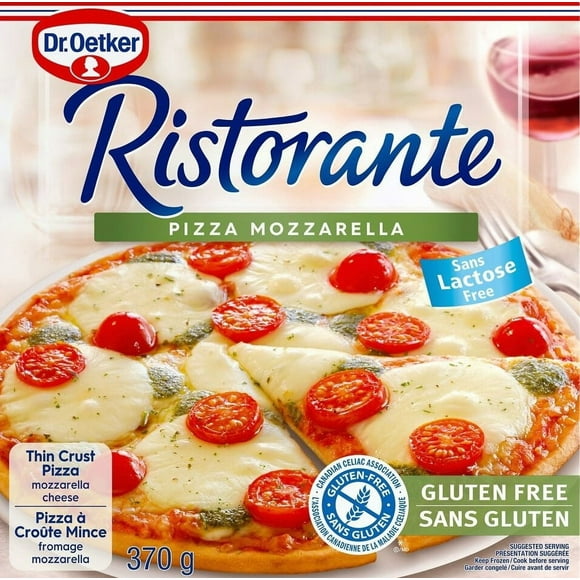 Dr. Oetker Ristorante Gluten & Lactose Free Mozzarella Pizza, 370 g