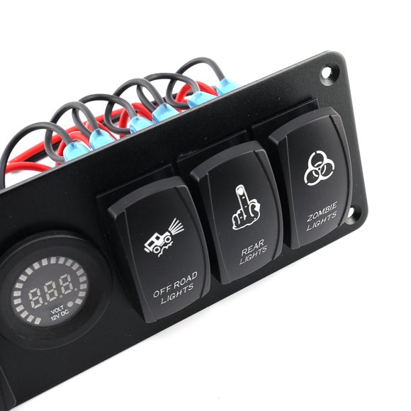 AMONIDA Panneau de Commutation à Bascule Ergonomique à Utiliser pour la Maison