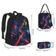 thumbnail image 2 of Disketp Neon City Map Mochila Estampada de Gran Capacidad con Lonchera y Estuche, Set de 3 Piezas para Estudiantes, 2 of 7