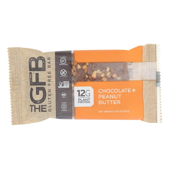 Kehe Distribue le Gfb, Bar Gf Chocolat Beurre d'Arachide, 2,05 Oz, (Pack de 12)