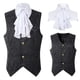 thumbnail image 3 of Chaleco victoriano Edwardian Steampunk para hombre, abrigo de Príncipe Vintage, chaqueta Medieval renacentista, disfraz de Cosplay, 3 of 5