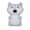 thumbnail image 2 of Jinsinto 1PC Fox Night Light for Kids USB Adjustable Color Silicone Bedside Lamp with Remote or Beat,103*100*142MM, 2 of 3