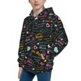 thumbnail image 2 of Picia I love you Mom for Boys Fashion Full-zip Hoodies & Sweatshirts with Kangaroo Pocket,Zip-up Hooded Sweatshirt for Kid, Moisture Wicking & Breathable-Medium, 2 of 6